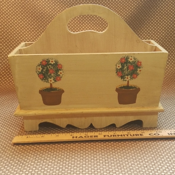 Vintage letter box hand painted Boho chic - Picture 5 of 6